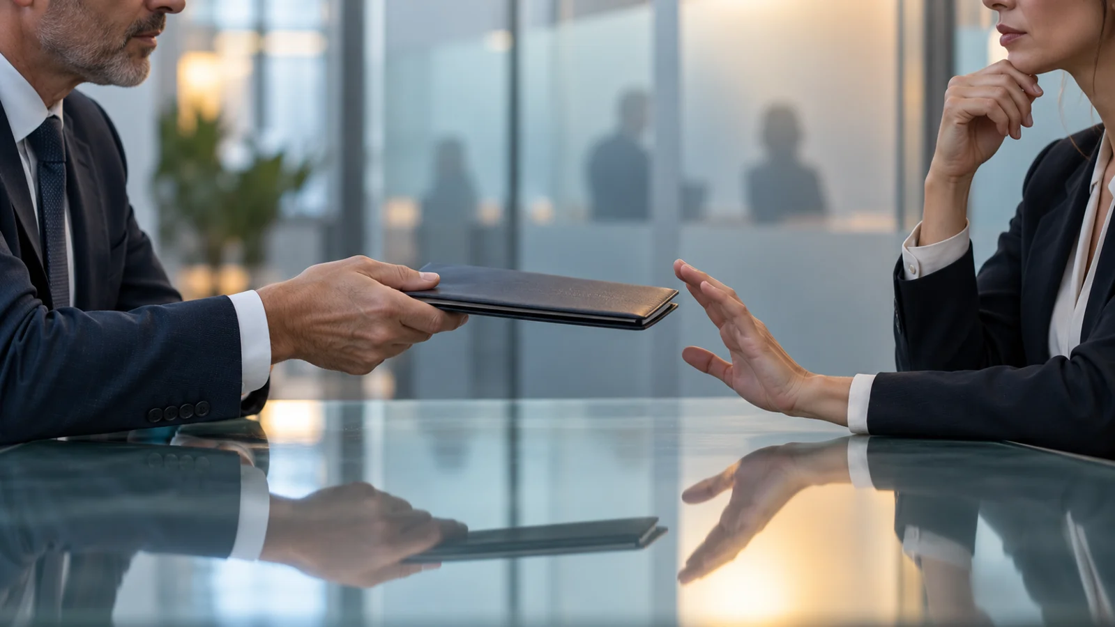 Considering a business proposal before accepting it